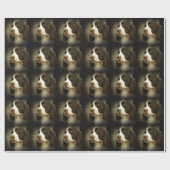 Papier Cadeau Springer spaniel (Plat)