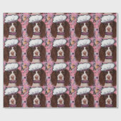 Papier Cadeau Springer Spaniel anglais (Plat)