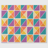 Papier Cadeau Squares (Plat)