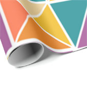 Papier Cadeau Squares (Coin rond)