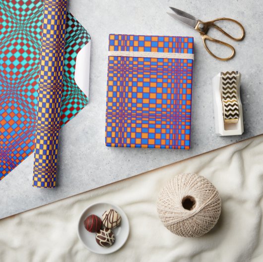 Papier Cadeau Squares 2 (Artisanat)