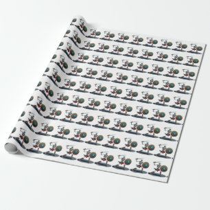 Papier Cadeau squelette