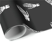 Papier Cadeau Squelette (Coin rond)