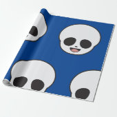 Papier Cadeau Squelette Ghost Face Chibi Pastel Goth Halloween (Déroulé)