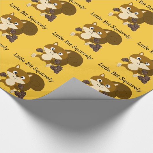 Papier Cadeau Squirrely (Coin)