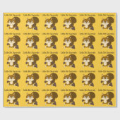 Papier Cadeau Squirrely (Plat)