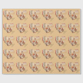 Papier Cadeau St. Nicholas Hearts Sinterklaas St. Nick's Day Wra (Plat)