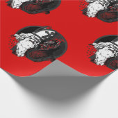 Papier Cadeau st nick krampus (Coin)