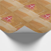 Papier Cadeau St. Nick's Day Dutch Sinterklaas Watercolor Miter (Coin)