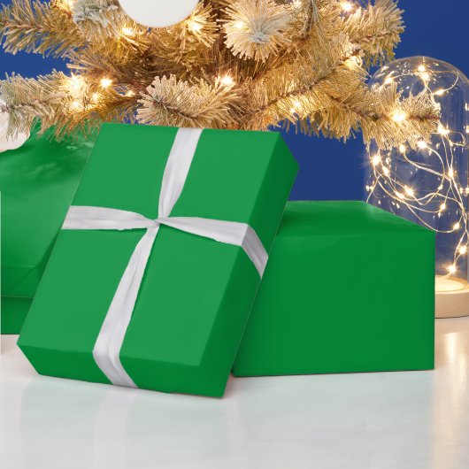 Papier Cadeau St Patrick's Day 2024 Kelly Green Elegant Classy (Vacances)