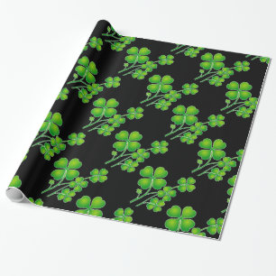 Papier Cadeau St. Patrick's Day Clover + vos idées