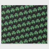 Papier Cadeau St. Patrick's Day Green Vine Shamrock Irish Party (Plat)