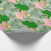 Papier Cadeau St. Patrick's Day Wrapping Papier Fée (Coin)