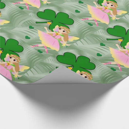 Papier Cadeau St. Patrick's Day Wrapping Papier Fée (Coin)