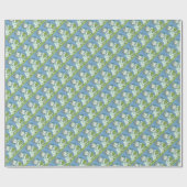 PAPIER CADEAU ST. PATRICK'S IRISH EWE & SHAMROCK WRAPPER PAPER (Plat)