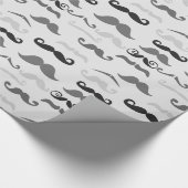 Papier Cadeau Stache drôle (Coin)
