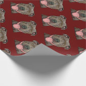 Papier Cadeau Staffordshire Bull Terrier (Coin)