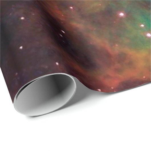 Papier Cadeau Star Cluster NGC 2074 Tarantula Nebula Photo spati (Coin rond)