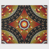 Papier Cadeau Star du matin Tipi's (BWRY) (Plat)