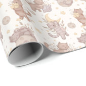 Papier Cadeau Star Kittens (Coin rond)