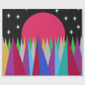 Papier Cadeau Star Sunset (Plat)