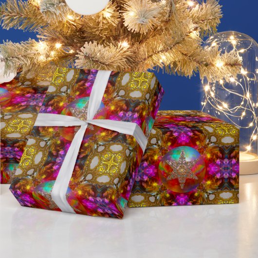 Papier Cadeau Star Wonder Christmas Elegant Designer (Vacances)