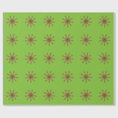Papier Cadeau Starburst de Christmas (Plat)