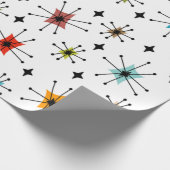 Papier Cadeau Starbursts et Stars (Coin)