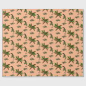 Papier Cadeau Starfish Sea Hors Noël Motif (Plat)