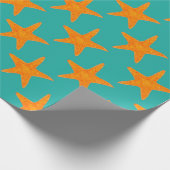 Papier Cadeau Starfish Star Fish Beach Seashell Seashore (Coin)