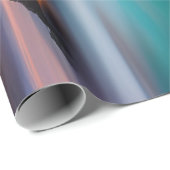 Papier Cadeau Starfish sur la plage à Dawn (Coin rond)