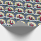 Papier Cadeau Starry Night Belsnickle Père Noël CHRISTMAS PACKAG (Coin)