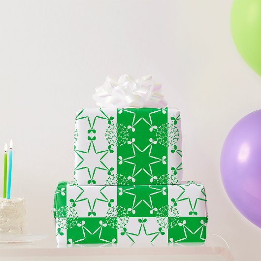Papier Cadeau Stars irlandais