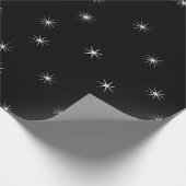 Papier Cadeau Starts white on black (Coin)