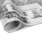 Papier Cadeau Station de garde d'emballeurs (Coin rond)