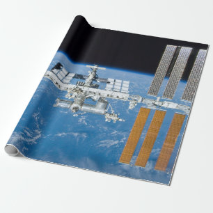 Papier Cadeau Station spatiale internationale ISS
