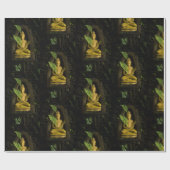 Papier Cadeau Statue bouddhiste thaïlandaise (Plat)