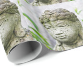 Papier Cadeau Statue de Bouddha (Coin rond)
