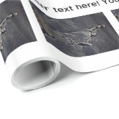 Papier Cadeau Statue de la Liberté (Coin rond)