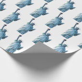 Papier Cadeau Statue de la liberté (Coin)