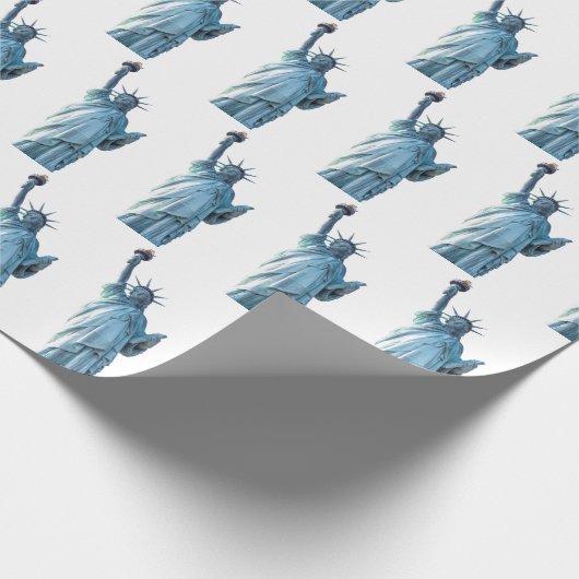 Papier Cadeau Statue de la liberté (Coin)