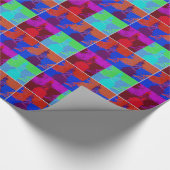 Papier Cadeau Statue de style pop art de la liberté (Coin)