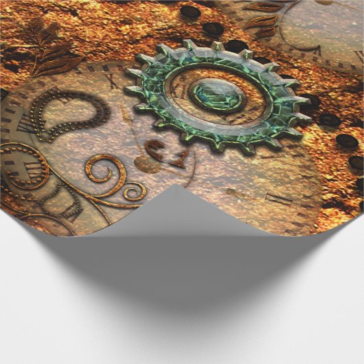 Papier Cadeau Steampunk (Coin)