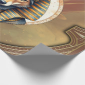 Papier Cadeau Steampunk Anubis Fox Portrait (Coin)