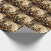 Papier Cadeau Steampunk City (Coin)