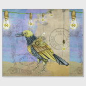 Papier Cadeau Steampunk Fête des pères mécanique d'ingénierie de (Plat)