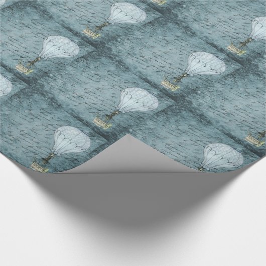 Papier Cadeau Steampunk Handwriting (Coin)