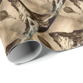 Papier Cadeau Steampunk Matterhorn (Coin rond)