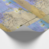 Papier Cadeau Steampunk Mécanique Edison Light Bulb Architect (Coin)