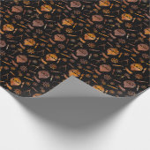 Papier Cadeau Steampunk Super Coloré Rousty Hot Air Ballons (Coin)